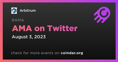 Arbitrum to Host AMA on Twitter With Valio on August 3rd