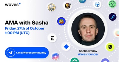 Waves to Hold AMA on Telegram on October 27th