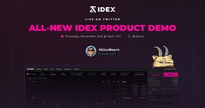 IDEX to Hold AMA on X on November 2nd
