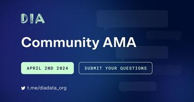 DIA to Hold AMA on Telegram on April 2nd
