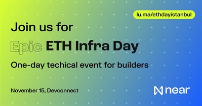 Near to Participate in ETH Infra Day in Istanbul on November 15th