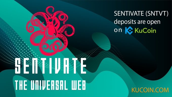 Sentivate SNTVT: Listing on KuCoin - Coindar