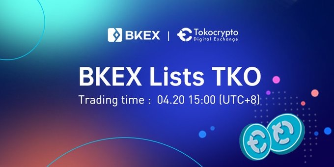Tokocrypto Tko Listing On Bkex Coindar Tokocrypto Tko Listing On Bkex Coindar