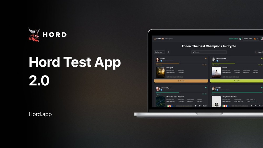 Hord Test App v.2.0