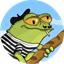 Frog Wif Hat