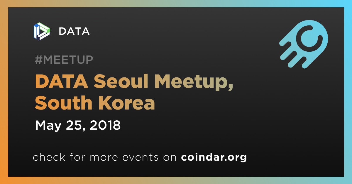 DATA Seul Meetup, Coreia do Sul