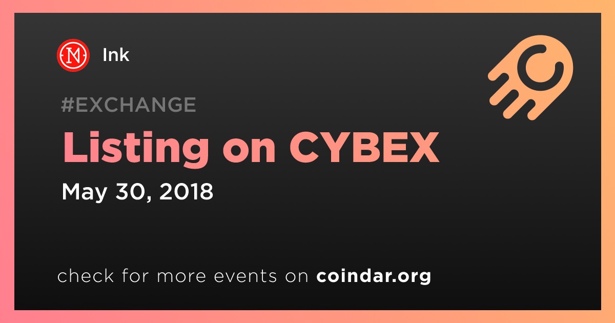 CYBEX पर लिस्टिंग