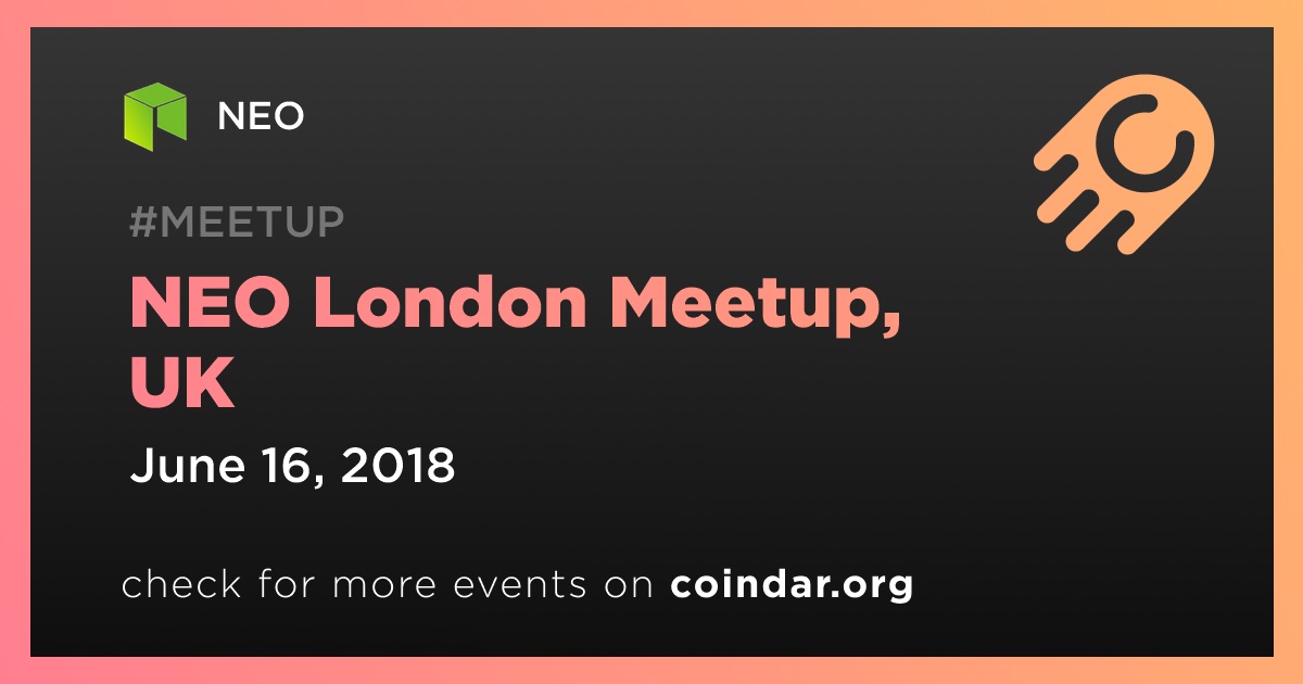 NEO London Meetup, UK