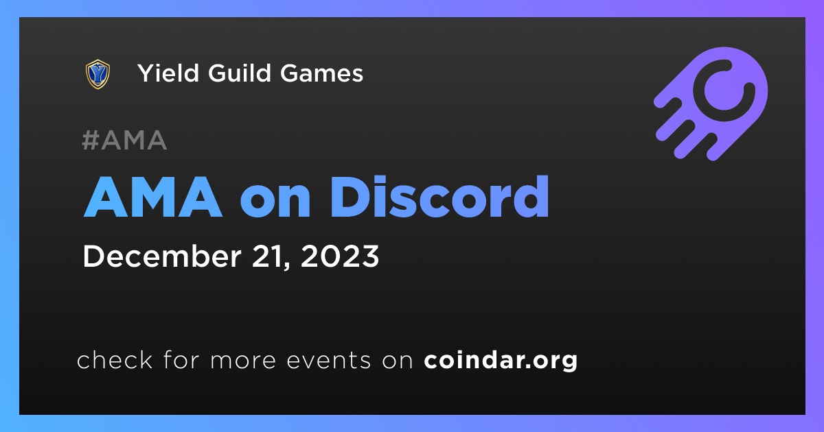 Announcing Exclusive Events And Updates On The  Discord 