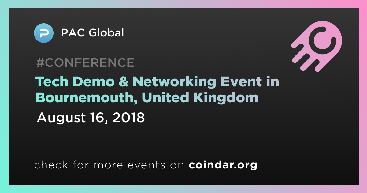 Tech Demo & Networking Event in Bournemouth, United Kingdom