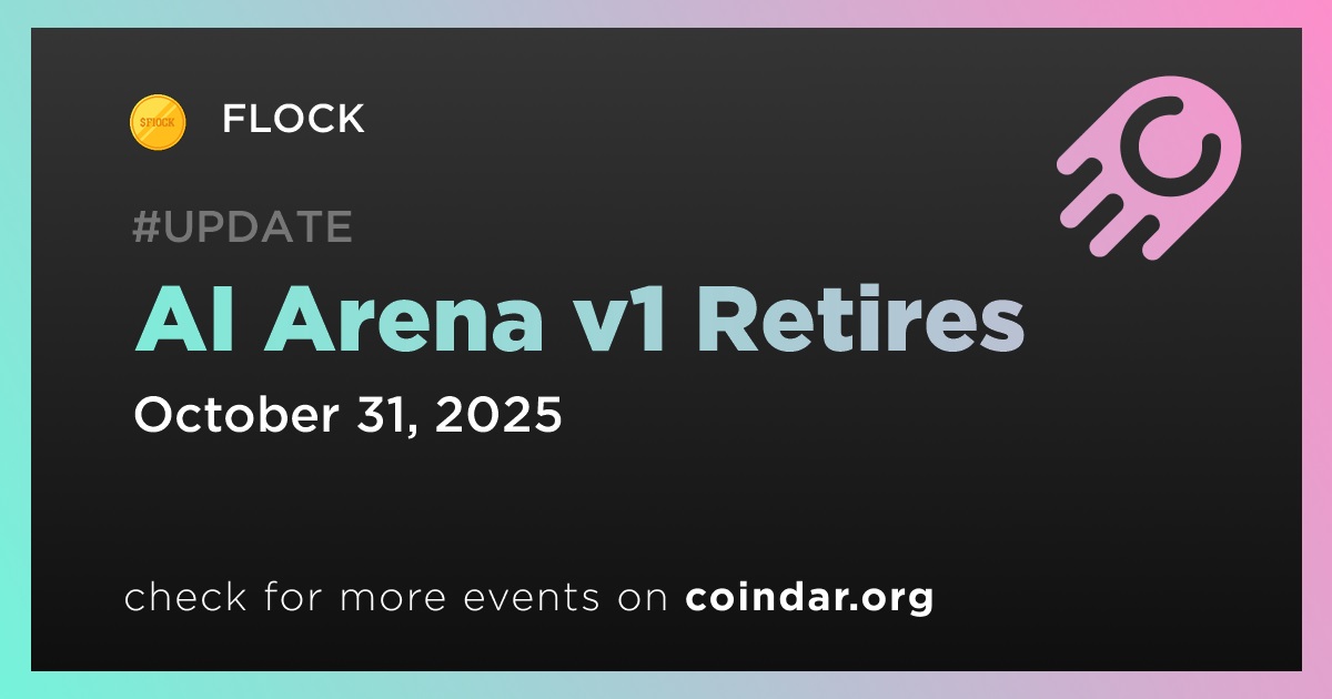 AI Arena v1 Retires