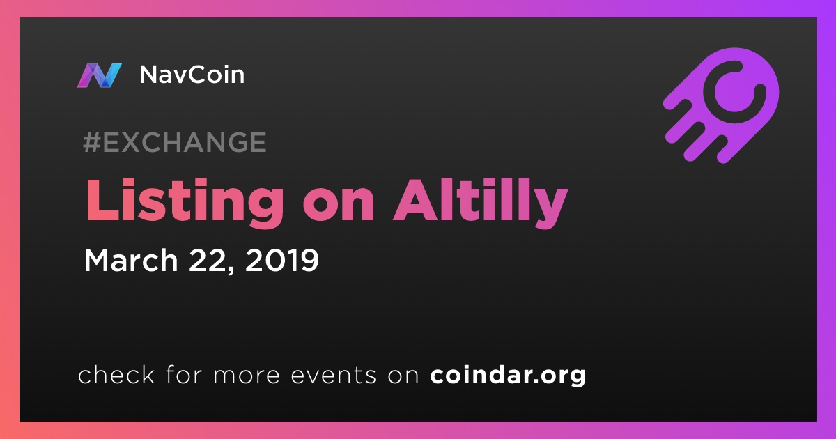 Listing on Altilly