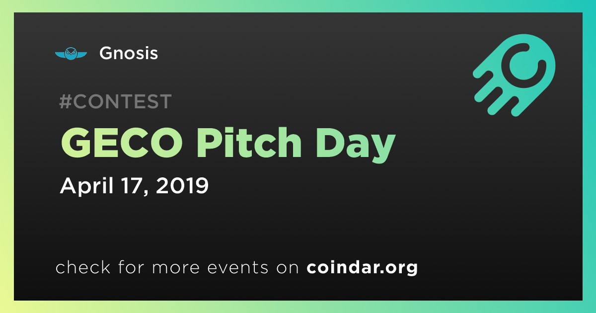 GECO Pitch Day