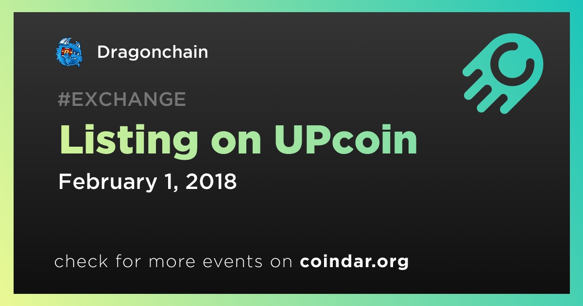 Listing on UPcoin