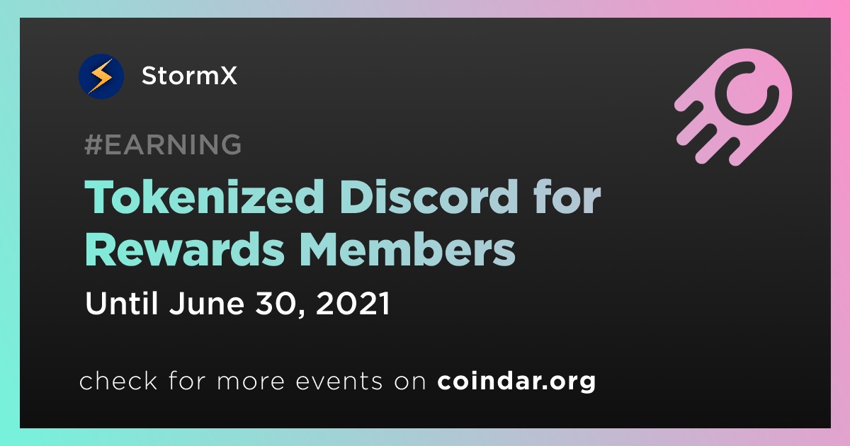 Tokenized Discord for Rewards Members