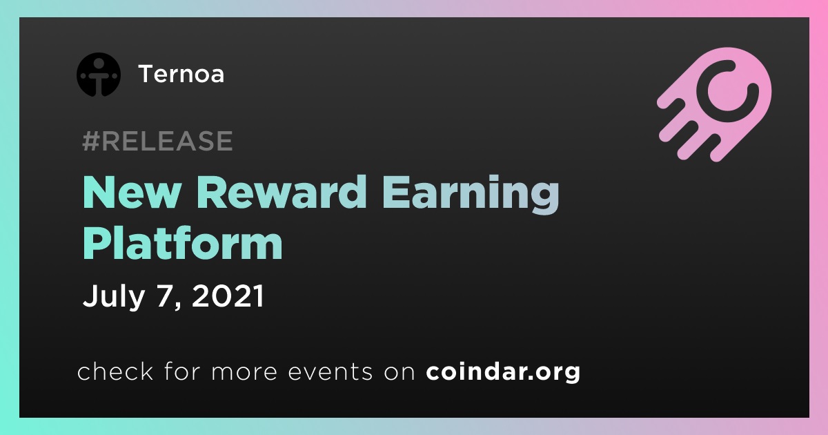 New Reward Earning Platform