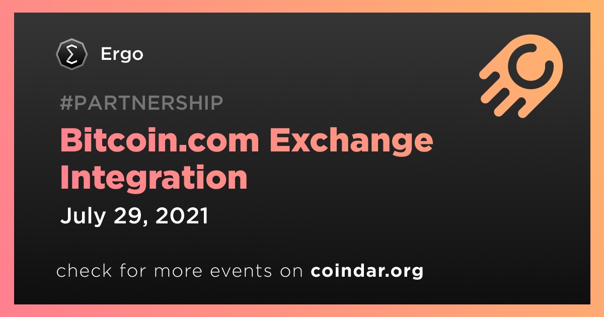 Bitcoin.com Exchange Integration