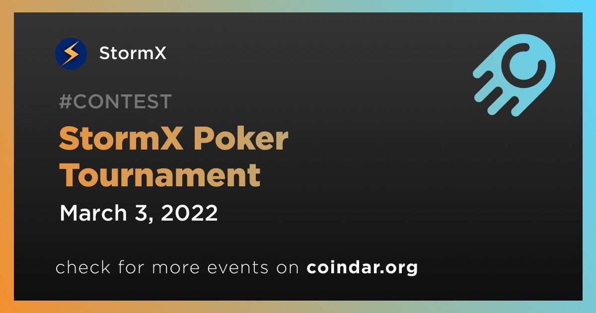 StormX Poker Tournament