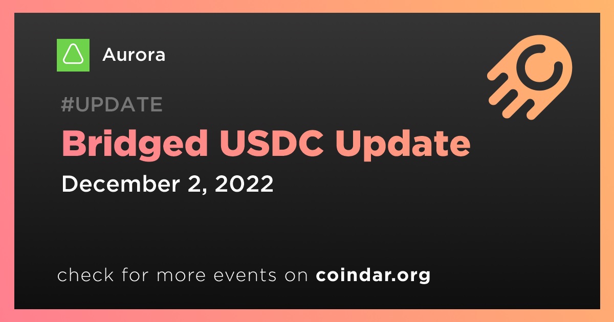 Bridged USDC Update