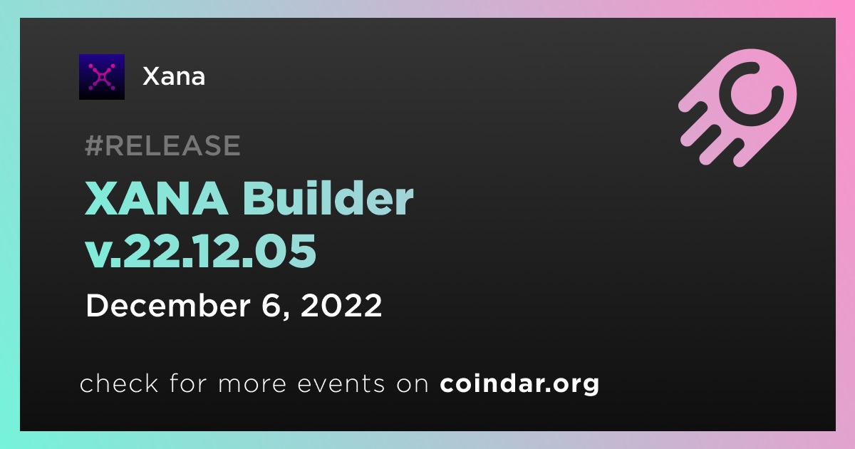 XANA Builder v.22.12.05