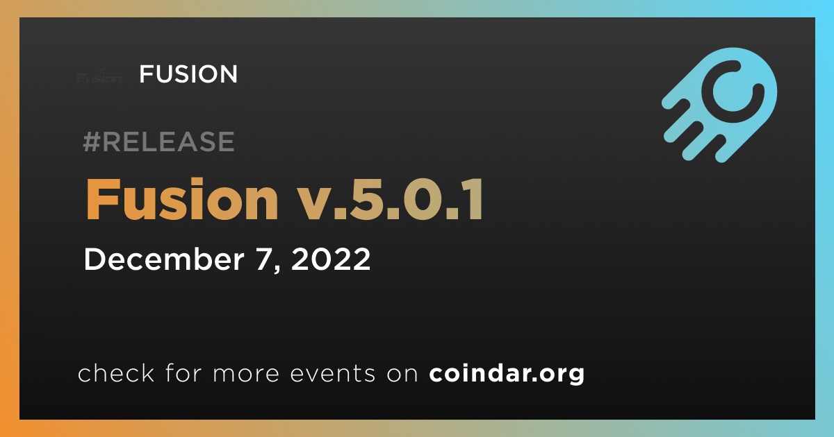 Fusion v.5.0.1