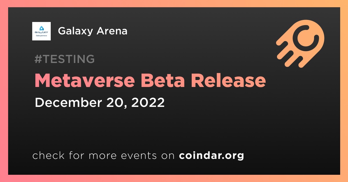Metaverse Beta Release