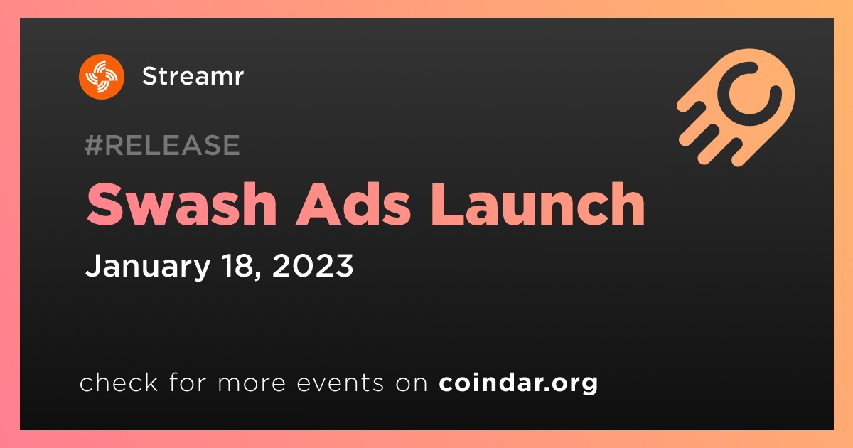Swash Ads Launch
