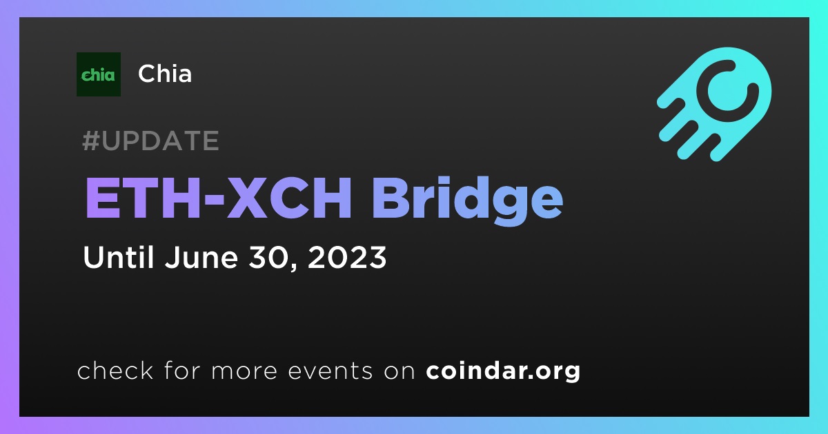 ETH-XCH Bridge