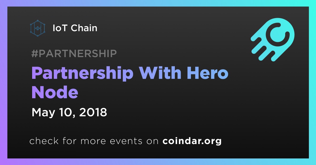 Partnership With Hero Node
