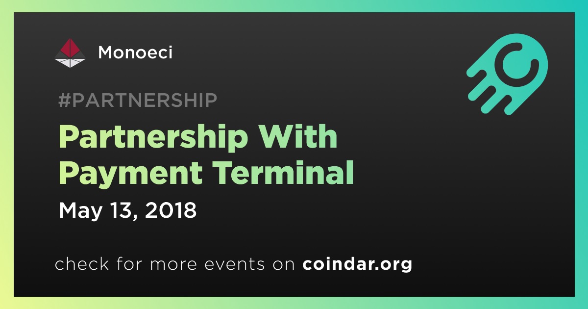 Partnership With Payment Terminal