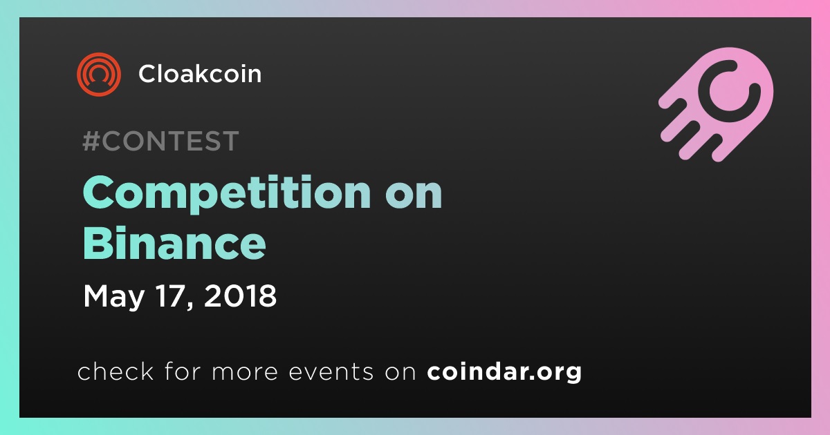 Competition on Binance