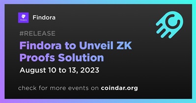 Findora presentará la solución de pruebas ZK