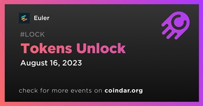 0.84% of EUL Tokens Will Be Unlocked on August 16th