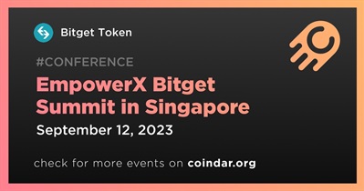 EmpowerX Bitget Summit in Singapore