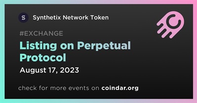 SNX to Be Listed on Perpetual Protocol on August 17th