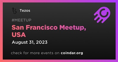 Tezos to Host Meetup in San Francisco on August 31st