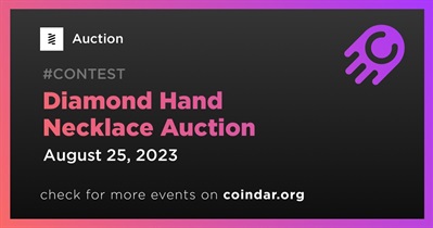 Auction to Hold Diamond Hand Necklace Auction on August 25th