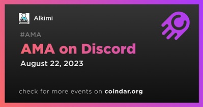 Alkimi to Hold AMA on Discord on August 22nd