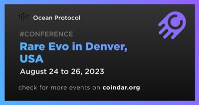 Ocean Protocol to Participate in Rare Evo in Denver