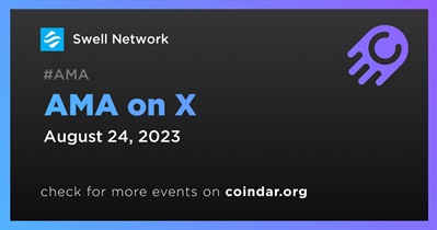 Swell Network to Hold AMA on X on August 24th