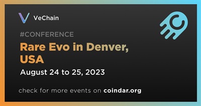 VeChain to Participate in Rare Evo in Denver on August 24th