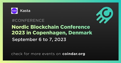 Conferência Nórdica Blockchain 2023 em Copenhague, Dinamarca