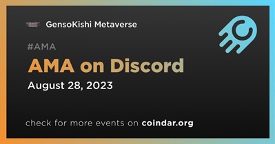 GensoKishi Metaverse to Hold AMA on Discord on August 28th