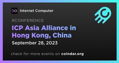Internet Computer to Participate in ICP Asia Alliance in Hong Kong on August 28th