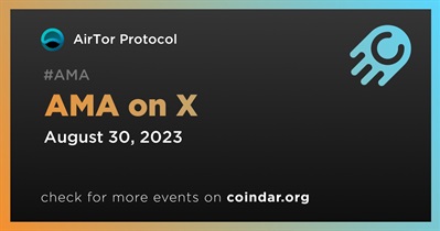 AirTor Protocol to Hold AMA on X on August 30th