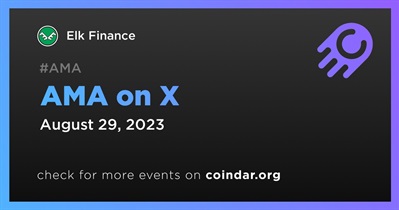 Elk Finance to Hold AMA on X on August 29th