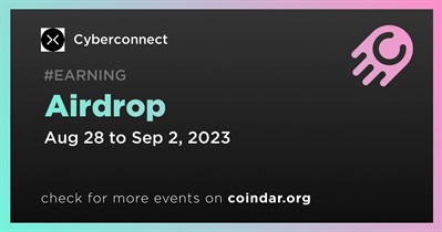 Cyberconnect to Hold Airdrop