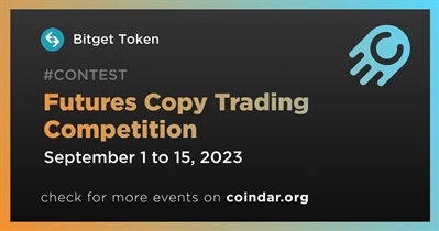 Bitget Token to Host Futures Copy Trading Competition