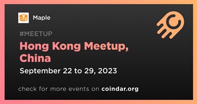 Maple to Host Meetup in Hong Kong on September 22nd