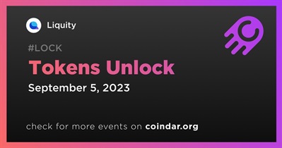 0.70% of LQTY Tokens Will Be Unlocked on September 5th